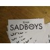 Team Sadboys Sticker, Black on White